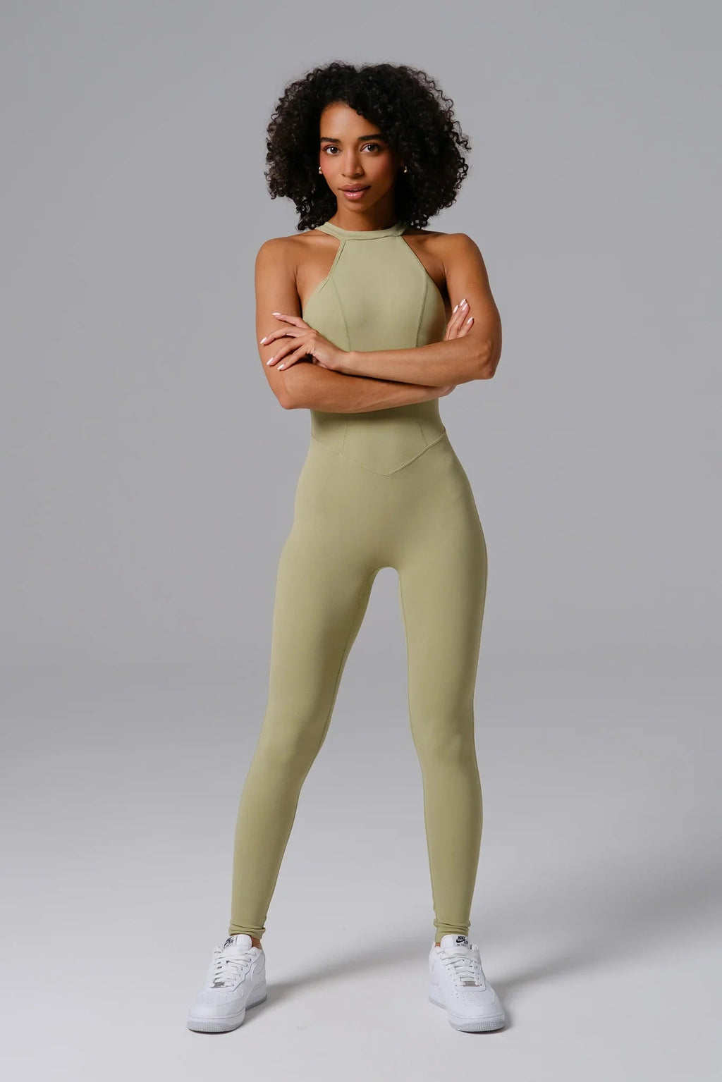 Aiden Jumpsuit - Pistachio