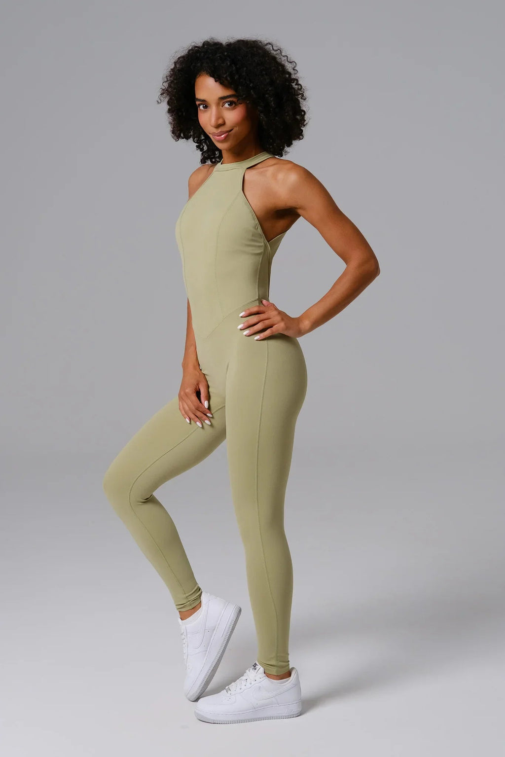 Aiden Jumpsuit - Pistachio