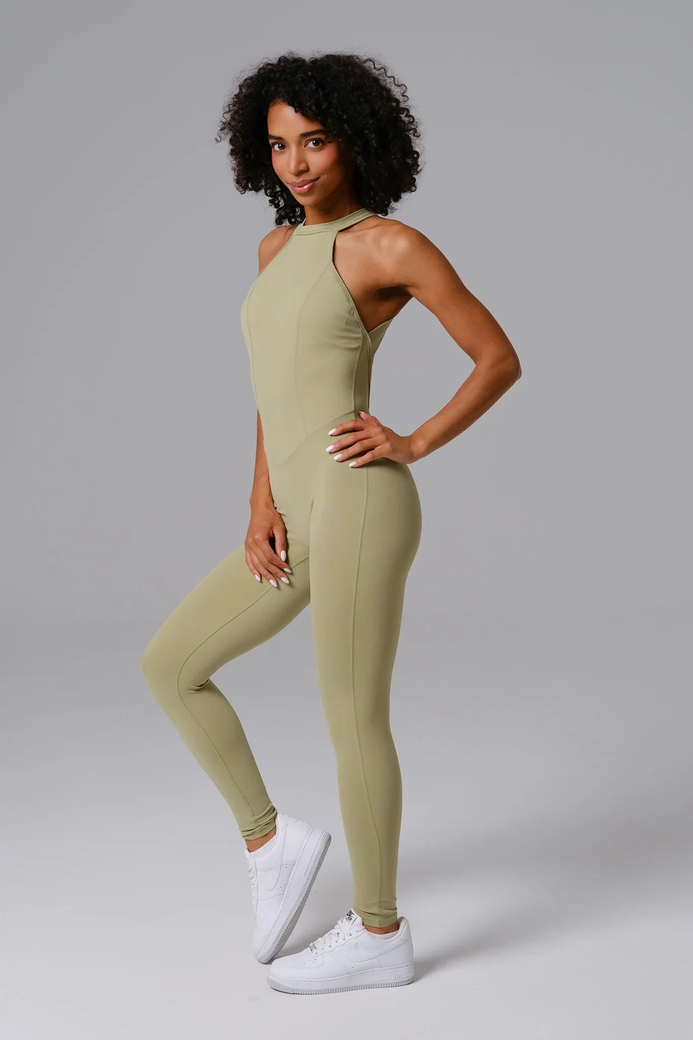 Aiden Jumpsuit - Pistachio