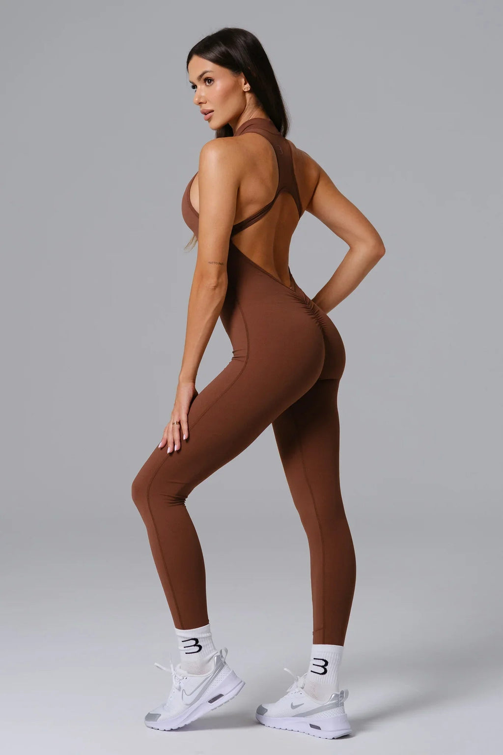 Anita Jumpsuit - Mocha