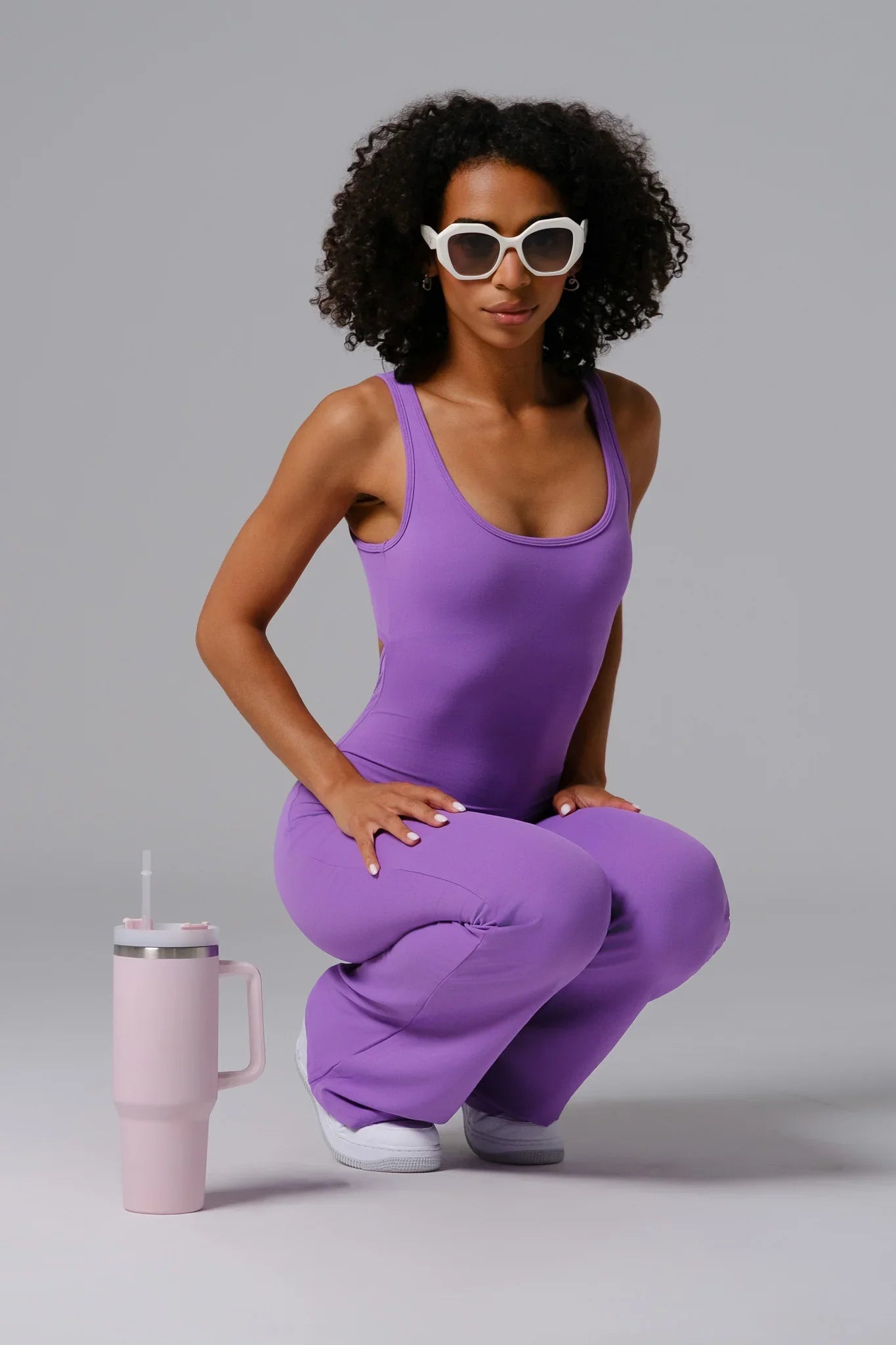 Ariana Jumpsuit - Sugar Plum