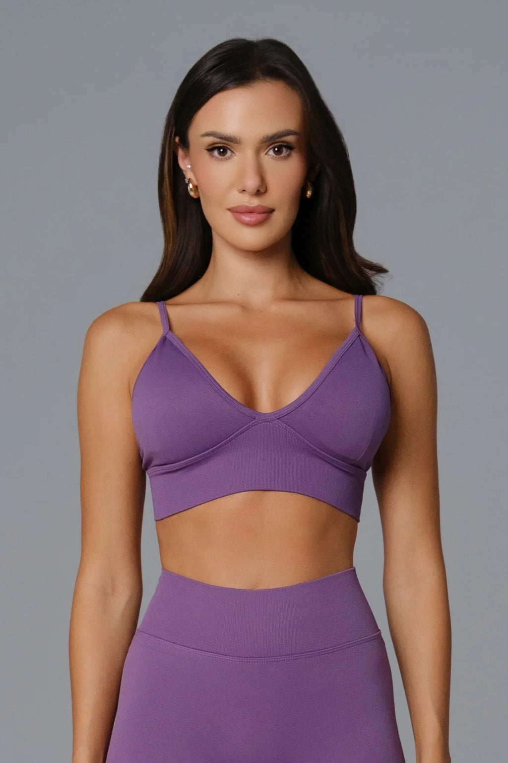 Asha Sports Bra - Amethyst