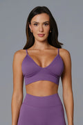 Asha Sports Bra - Amethyst