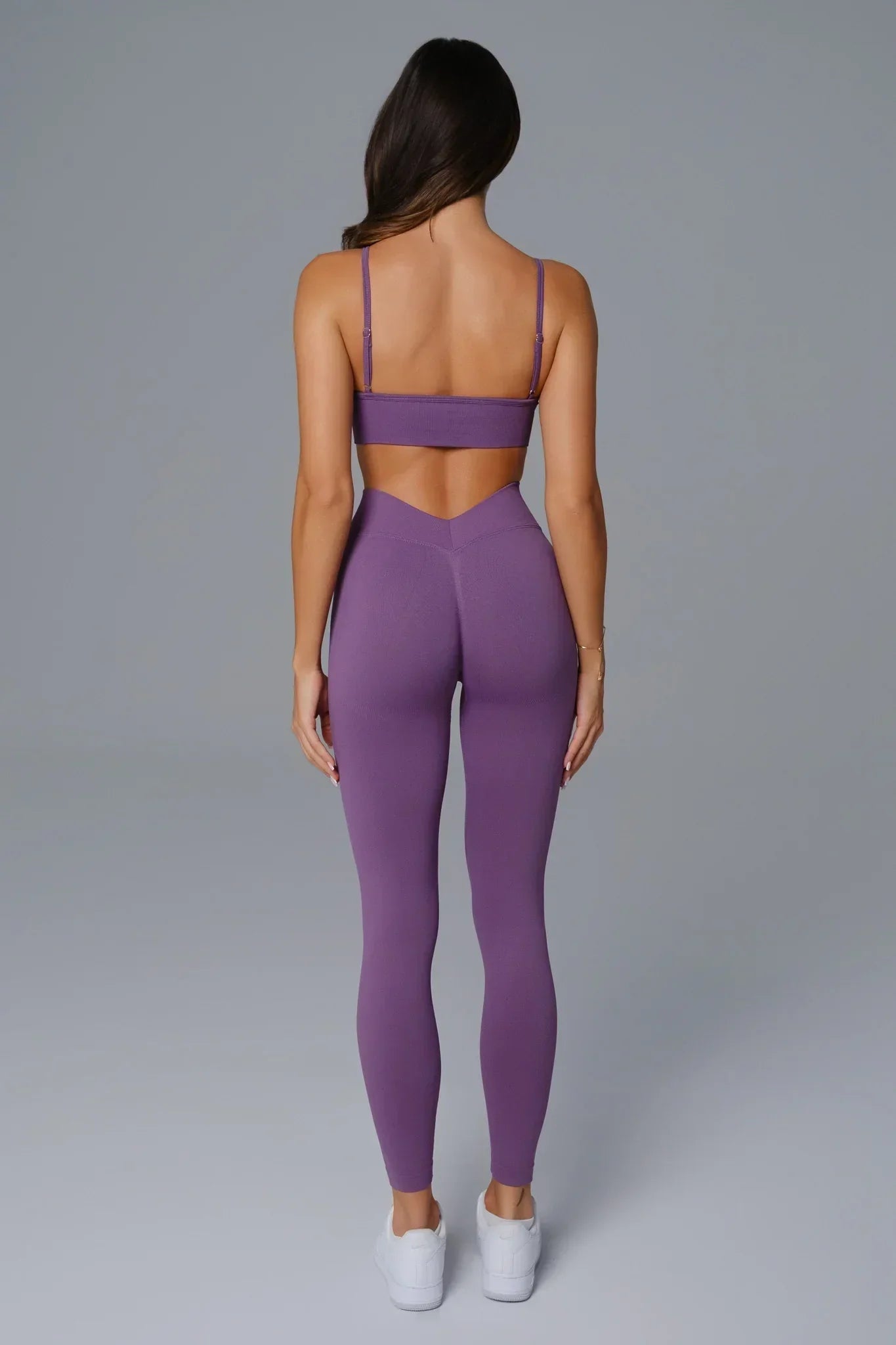 Asha Sports Bra - Amethyst