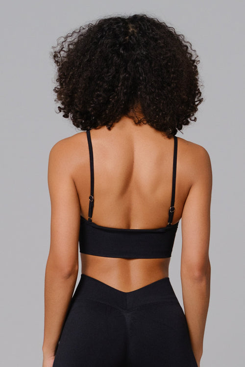Asha Sports Bra - Black