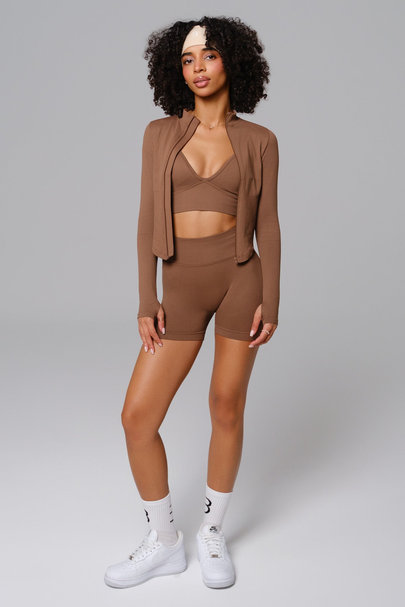 Asha Sports Bra - Clove