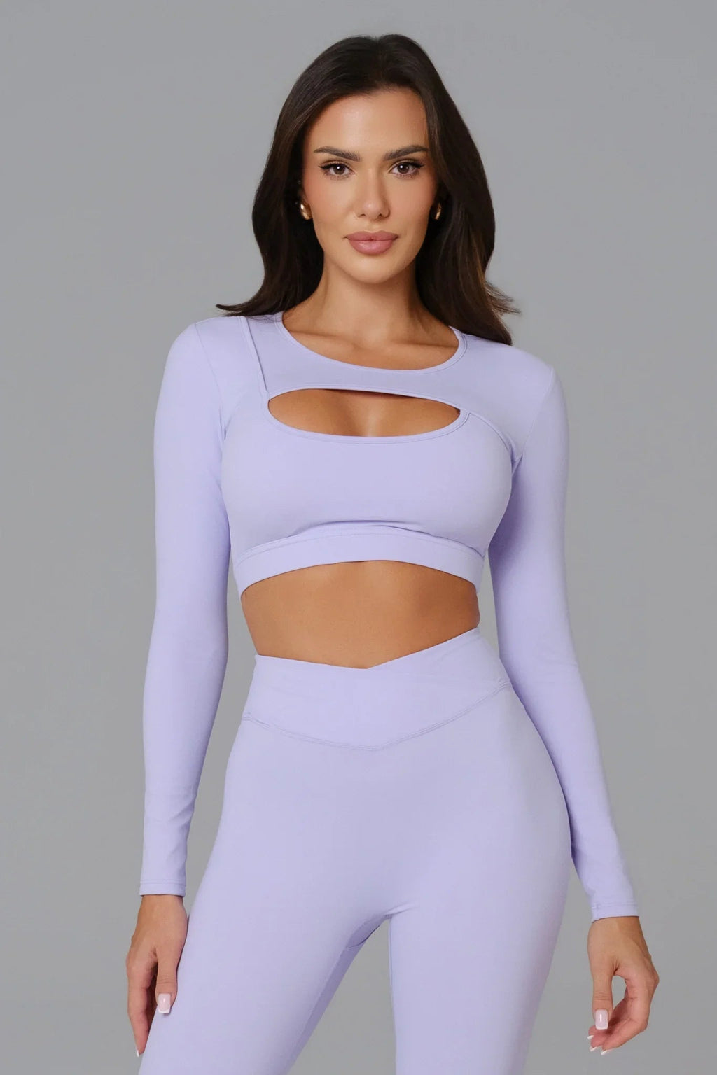 Ashley Long Sleeve Top - Wisteria