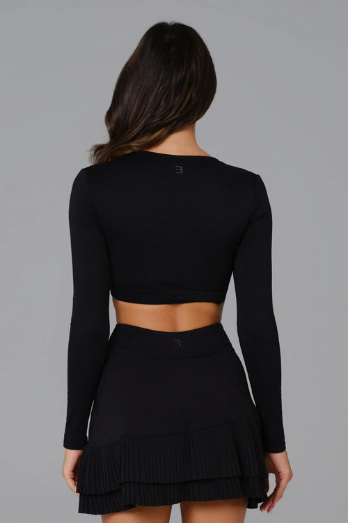 Ashley Long Sleeve Top - Black