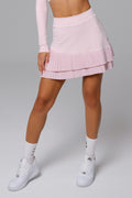 Ashley Mini Skirt - Blush Pink (FINAL SALE)