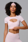 Ashley Crop Top - Blush Pink (FINAL SALE)