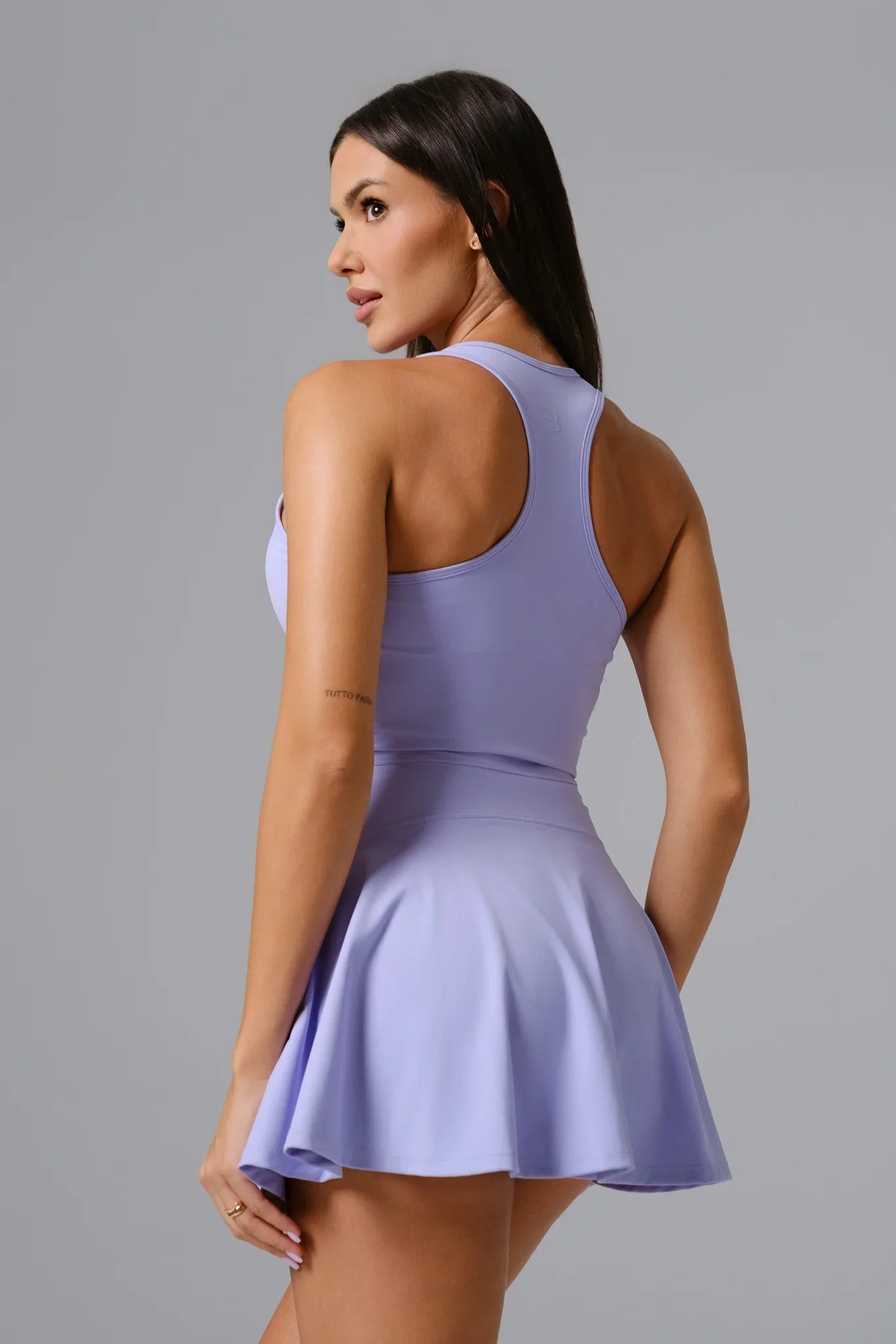 Audrey Mini Dress - Lavender