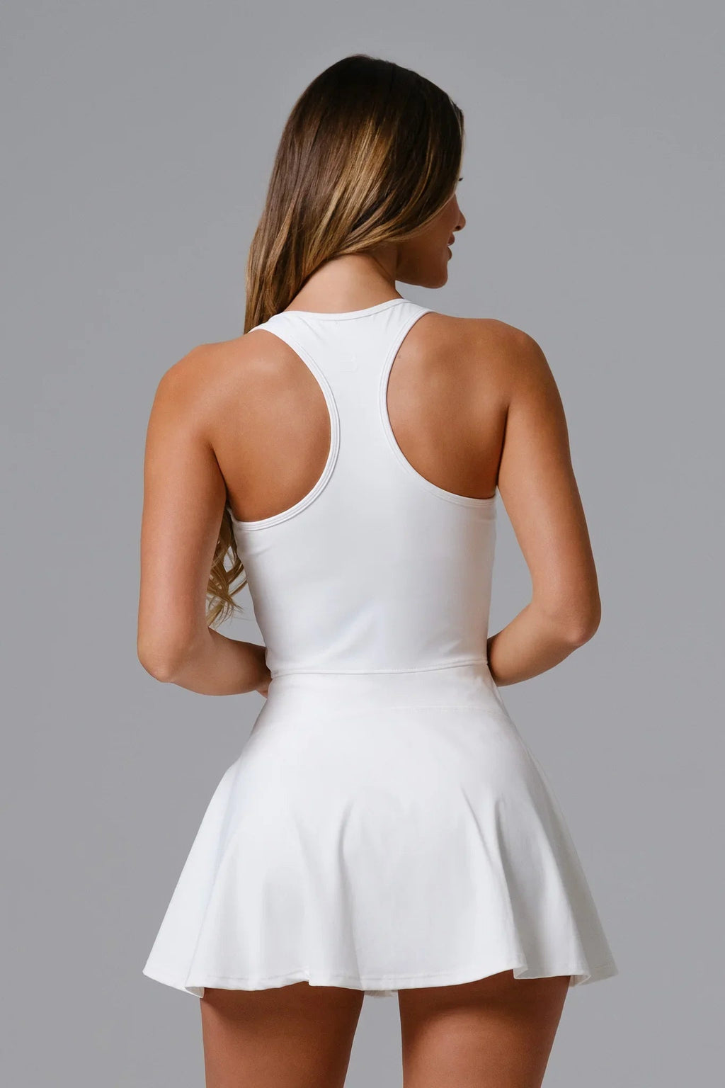 Audrey Mini Dress - White