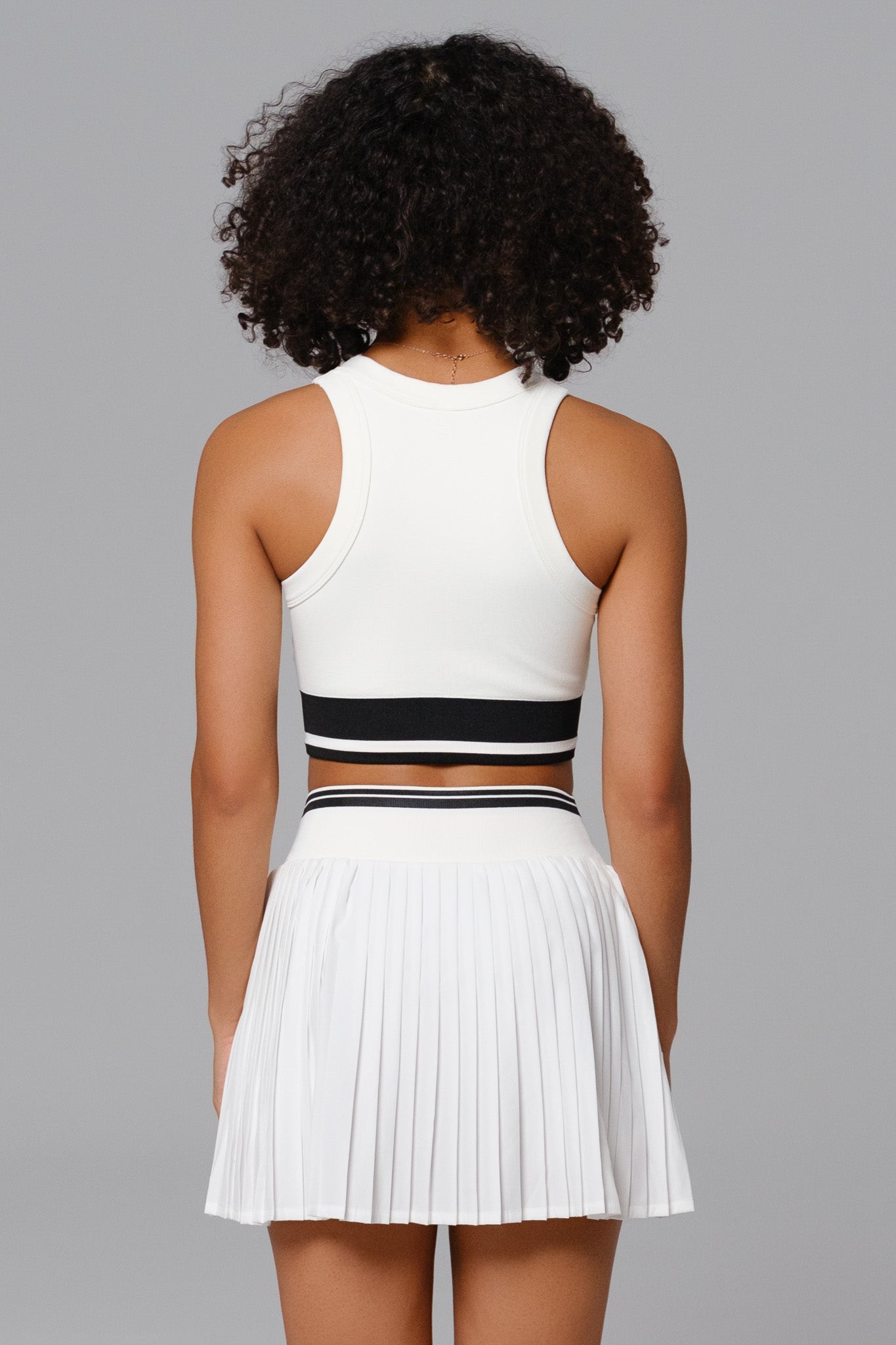 Avery Crop Top - White