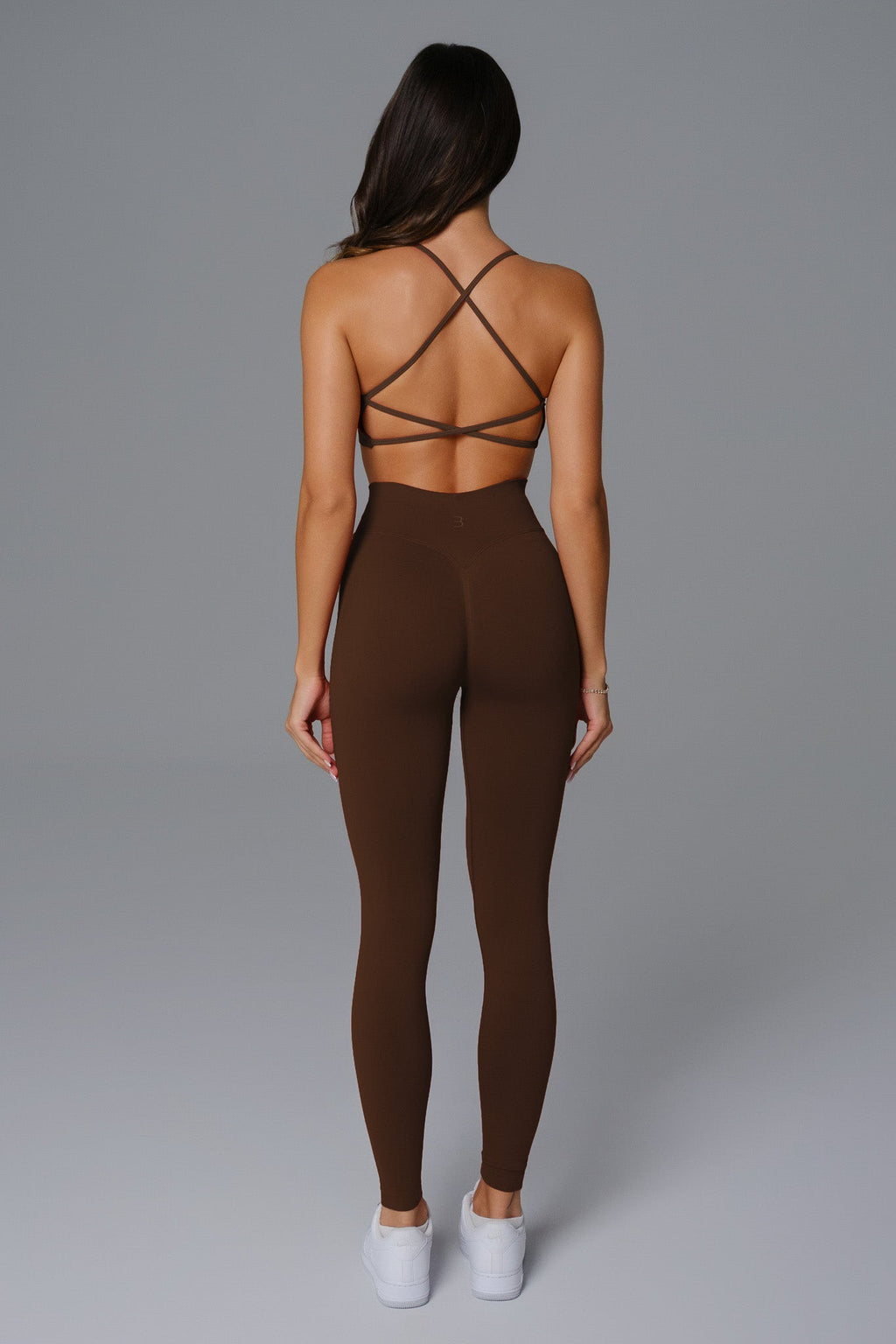 Briana Leggings - Dark Brown