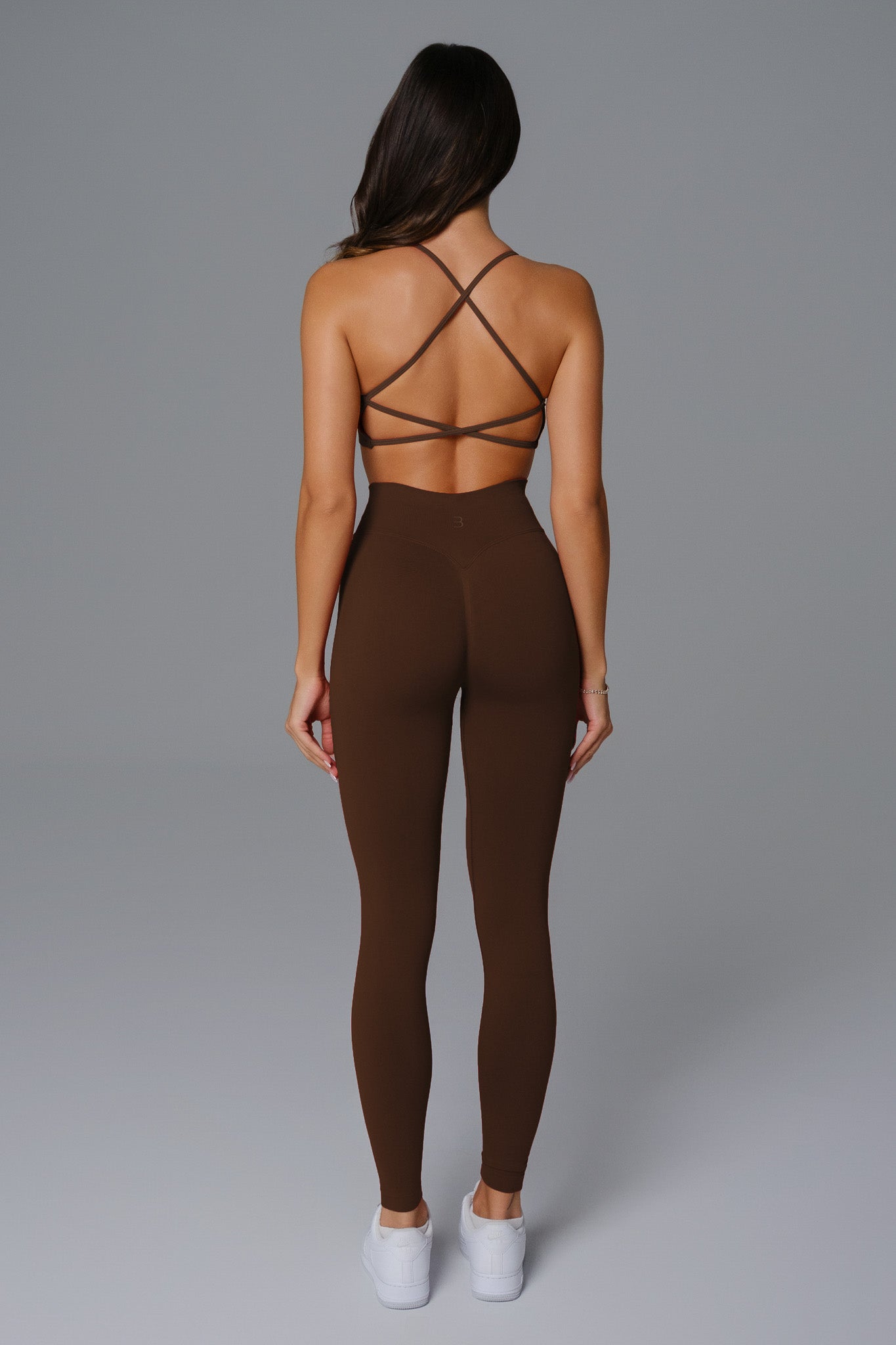 Briana Leggings - Dark Brown
