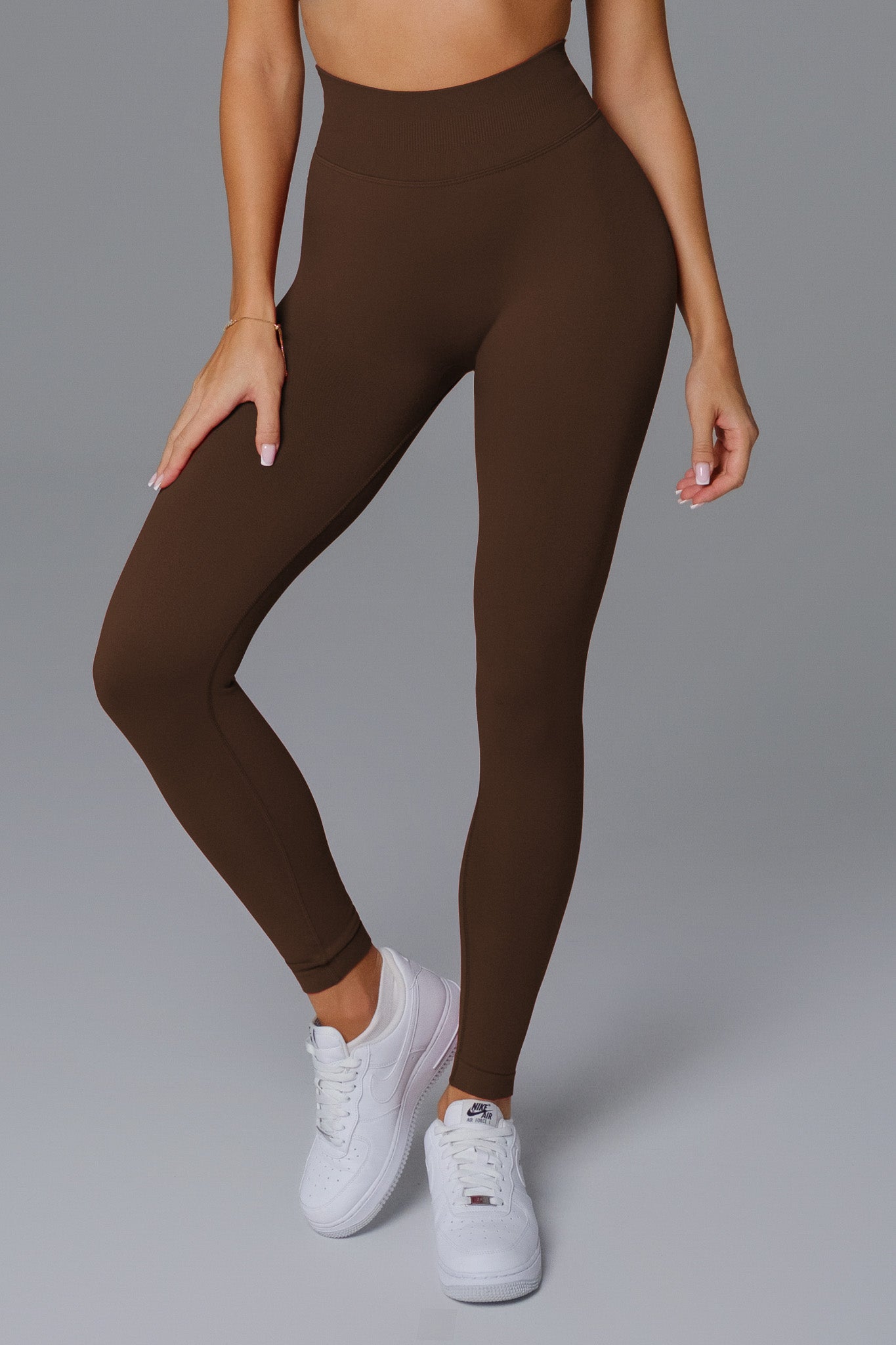 Briana Leggings - Dark Brown