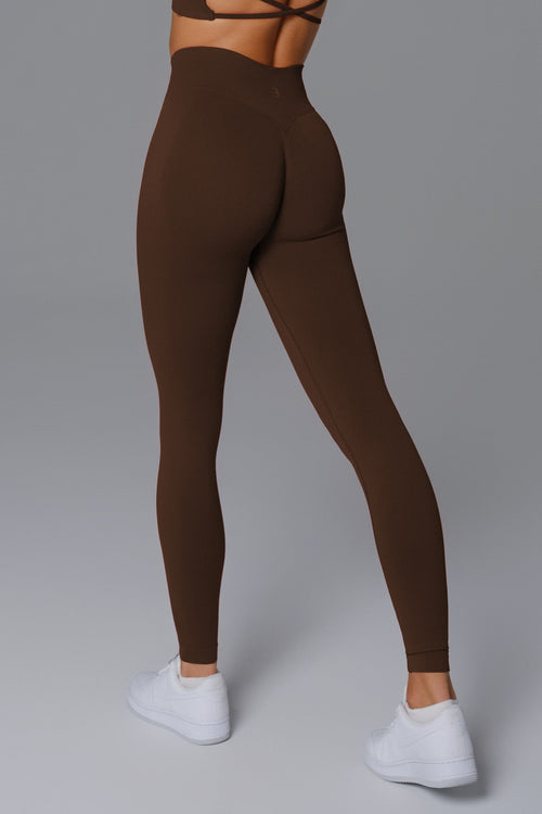 Briana Leggings - Dark Brown