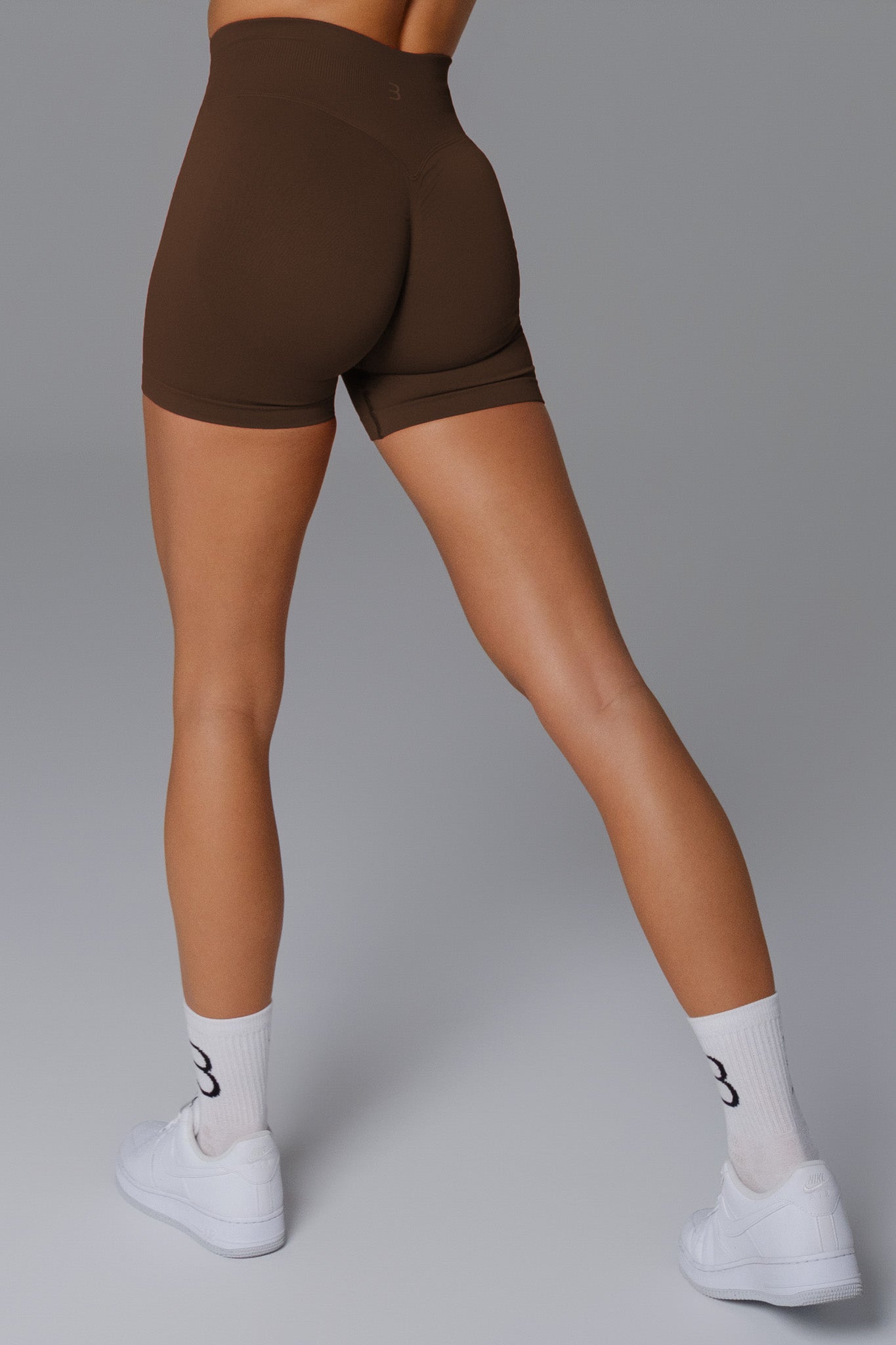 Shorts Briana - Marrom escuro