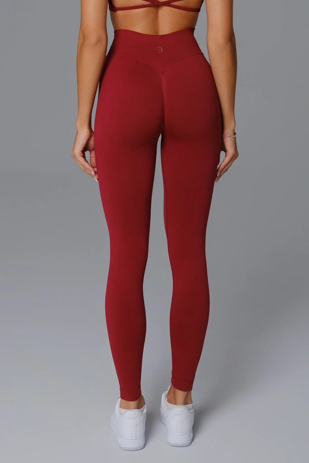 Briana Leggings - Maroon
