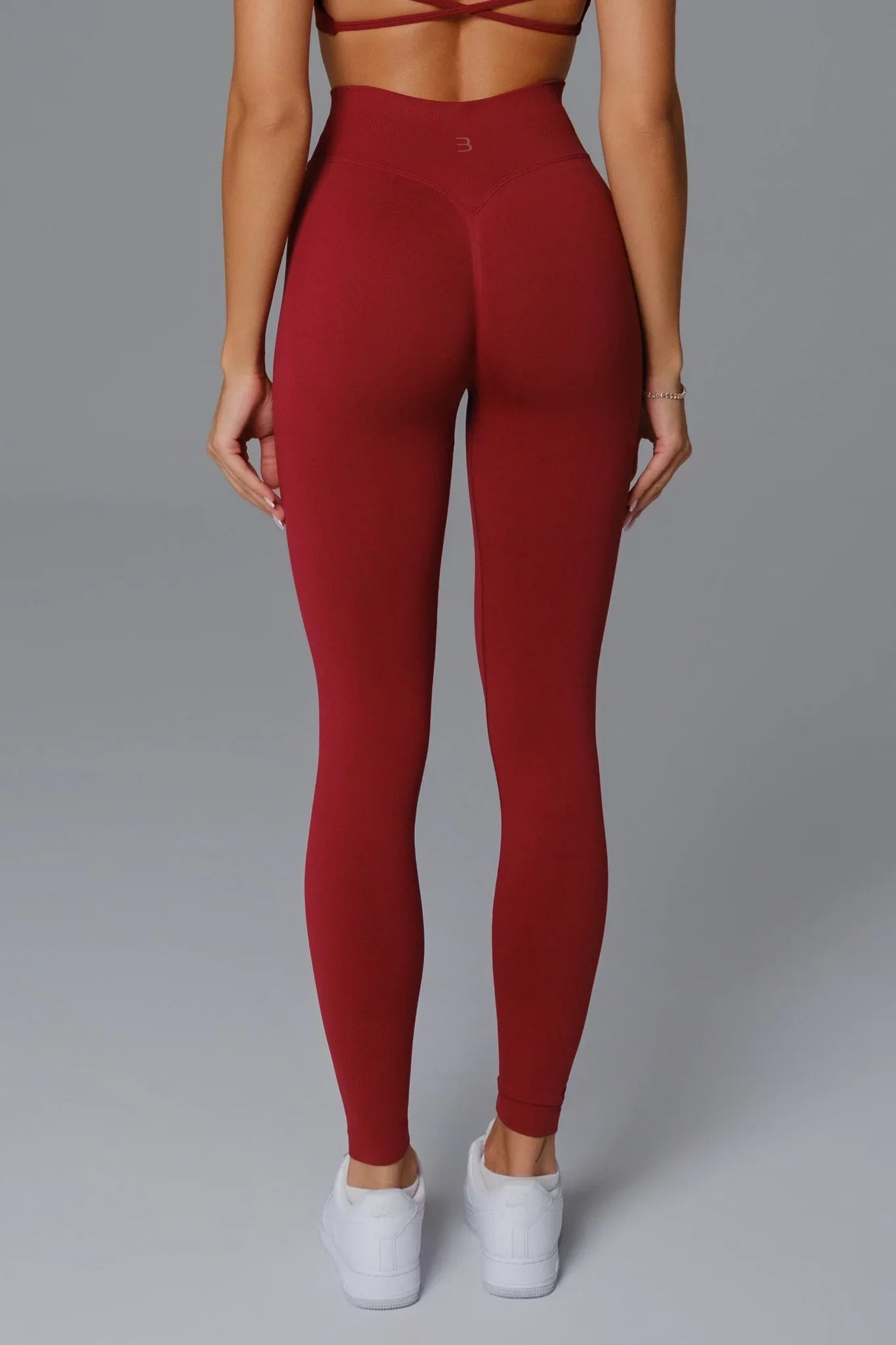 Briana Leggings - Maroon