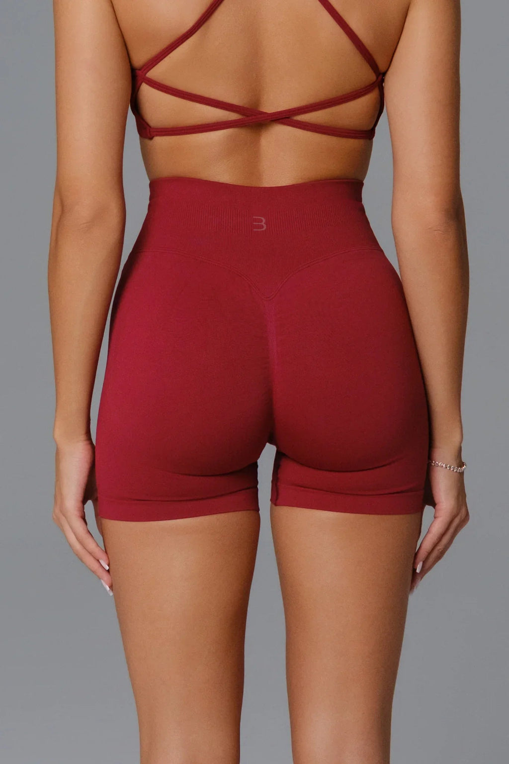 Shorts Briana - Bordô