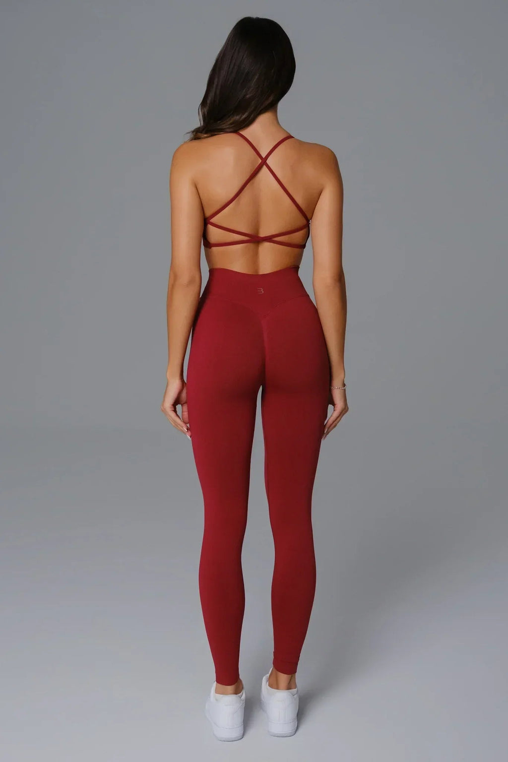 Briana Sports Bra - Maroon