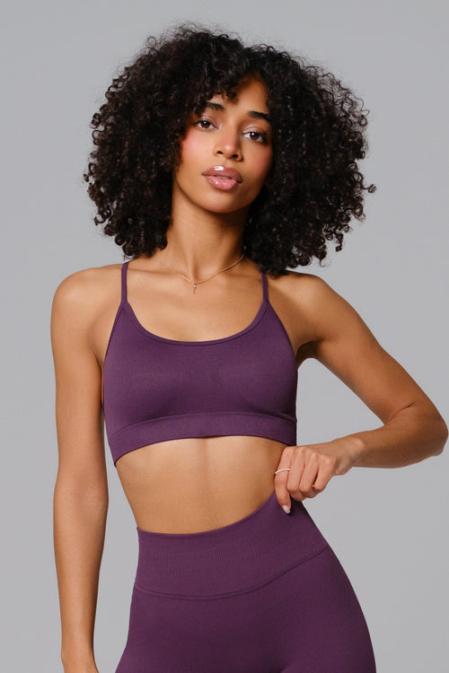 Briana Sports Bra - Purple