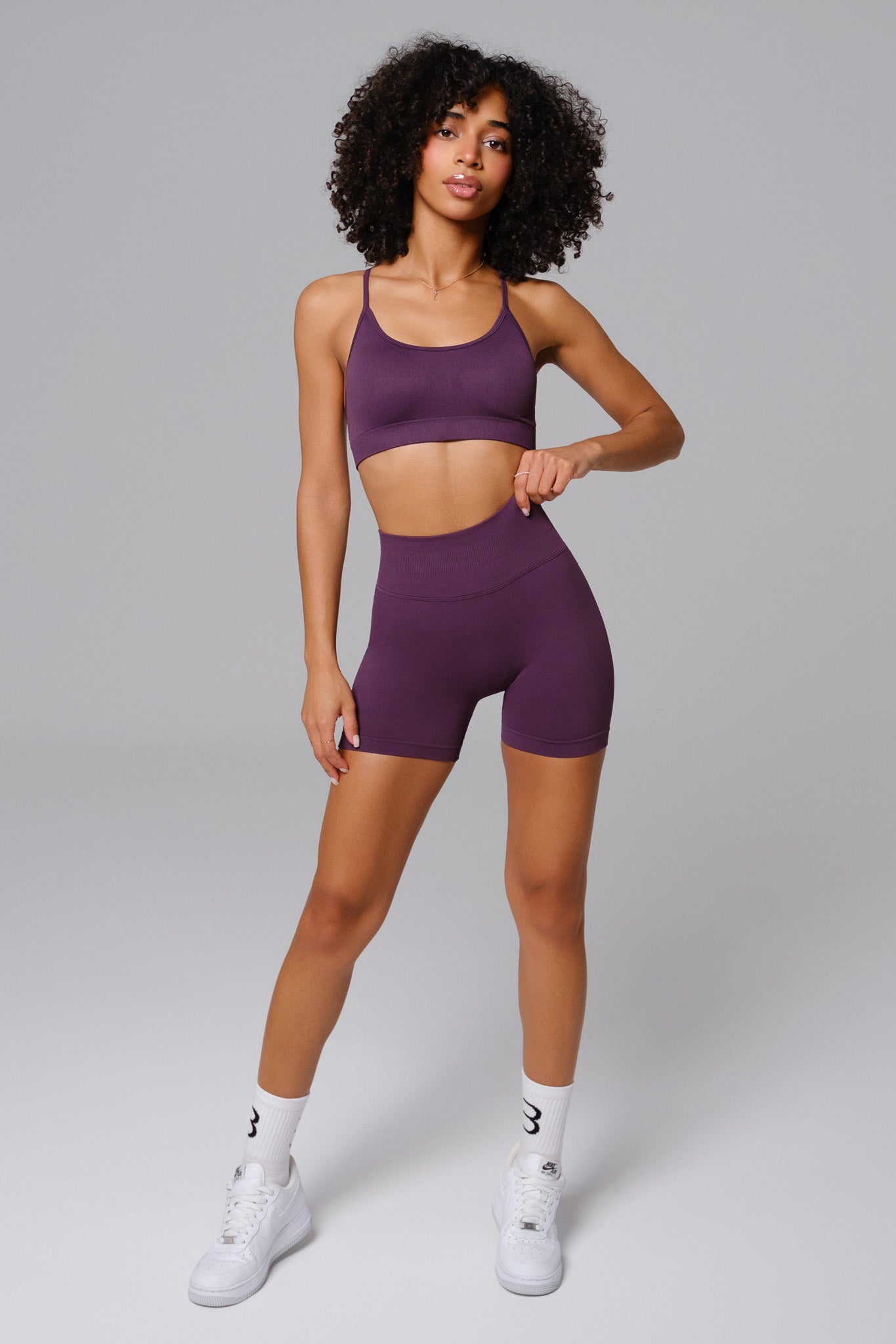 Briana Sports Bra - Purple