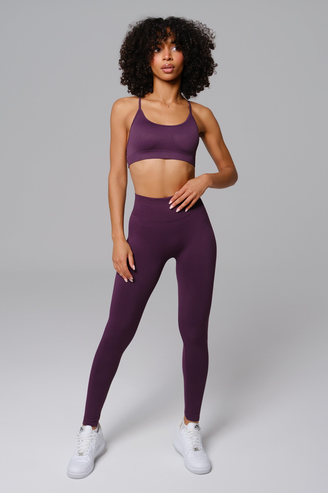 Briana Sports Bra - Purple