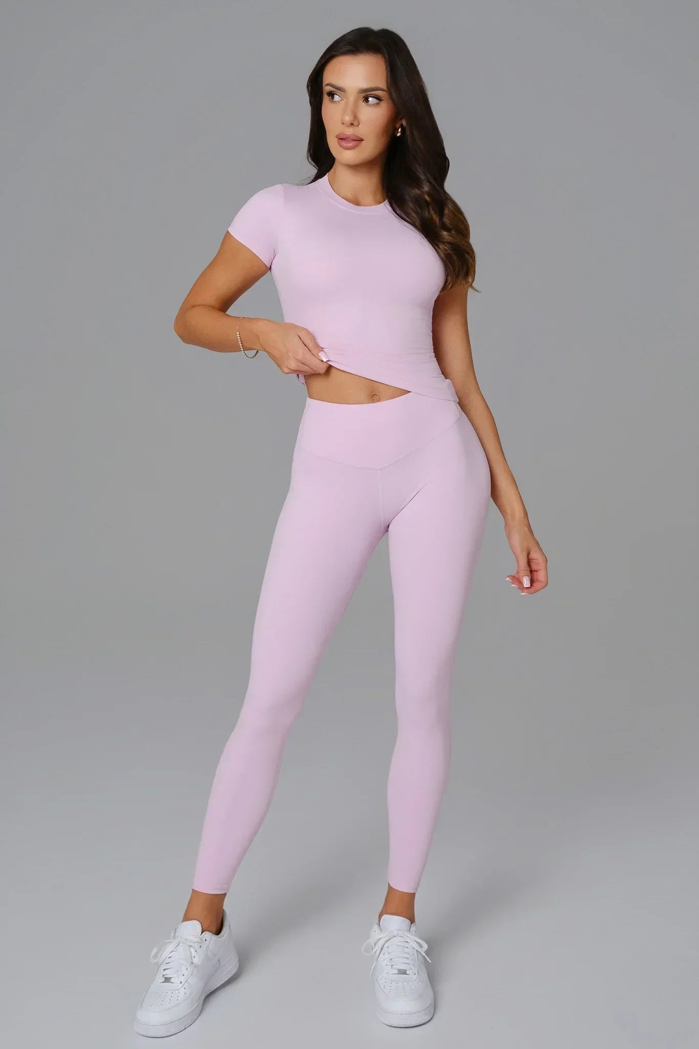 Colleen Leggings - Baby Pink