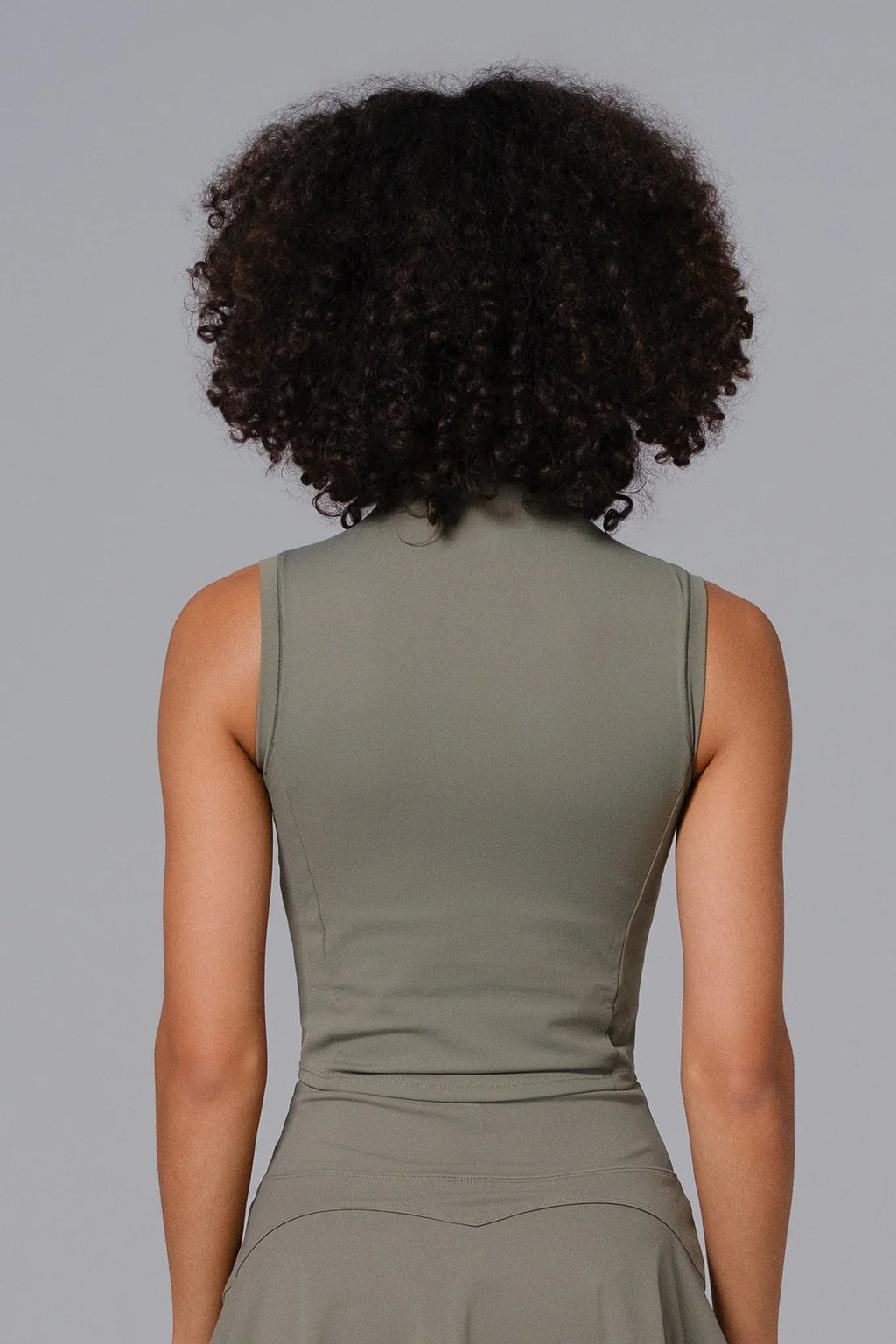 Colleen Crop Top - Ebony
