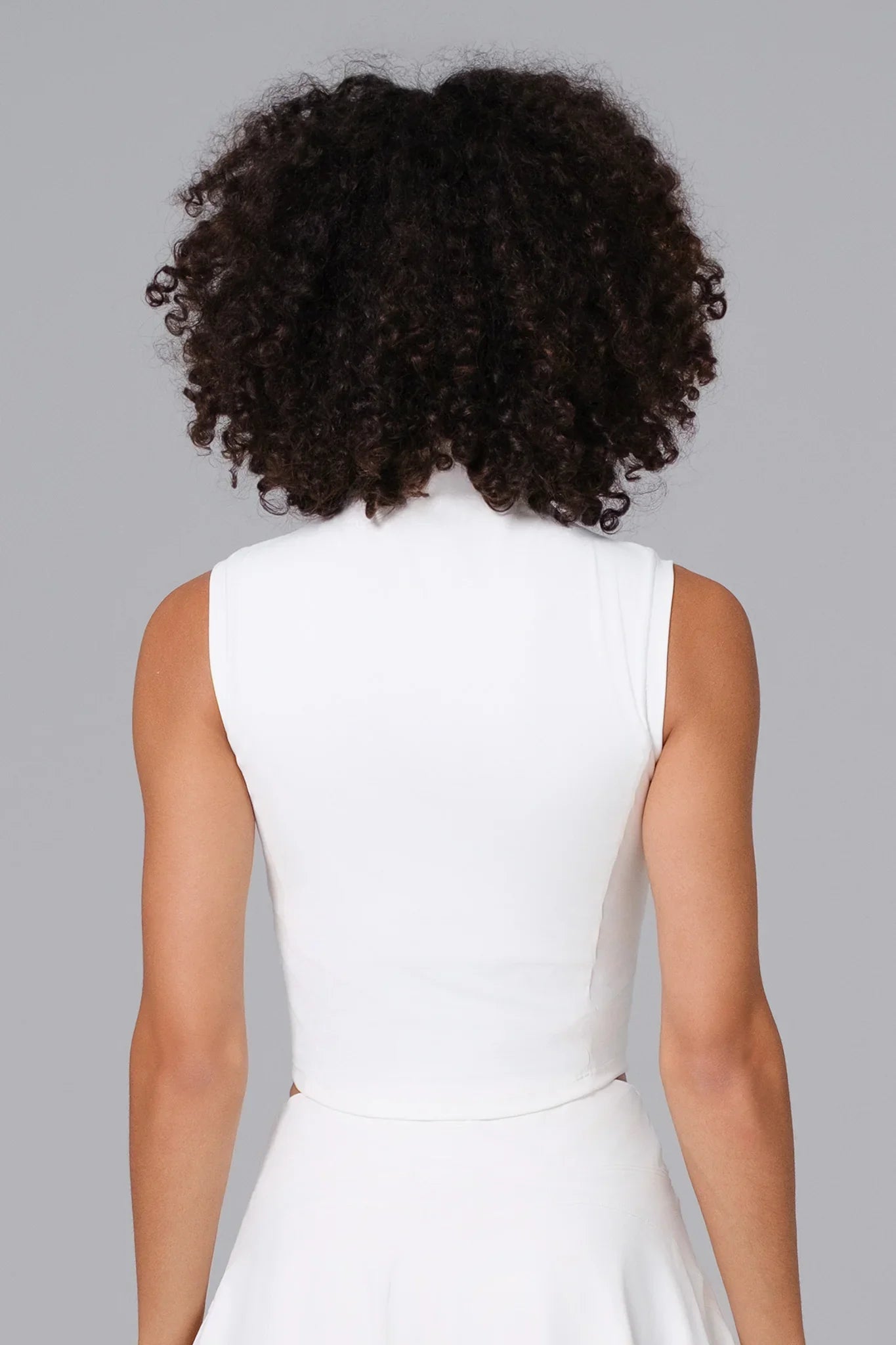 Colleen Crop Top - White