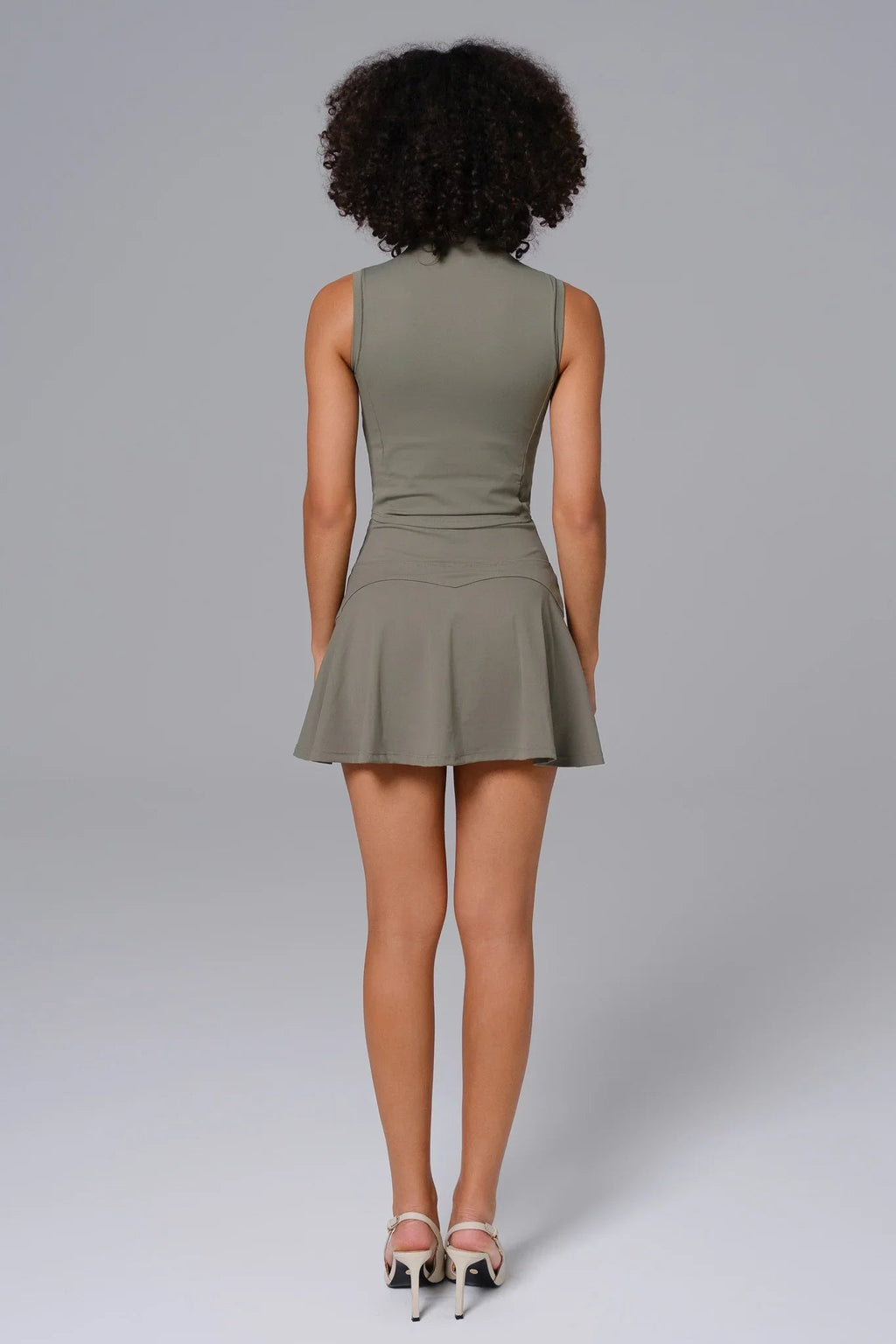 Colleen Mini Skirt - Ebony