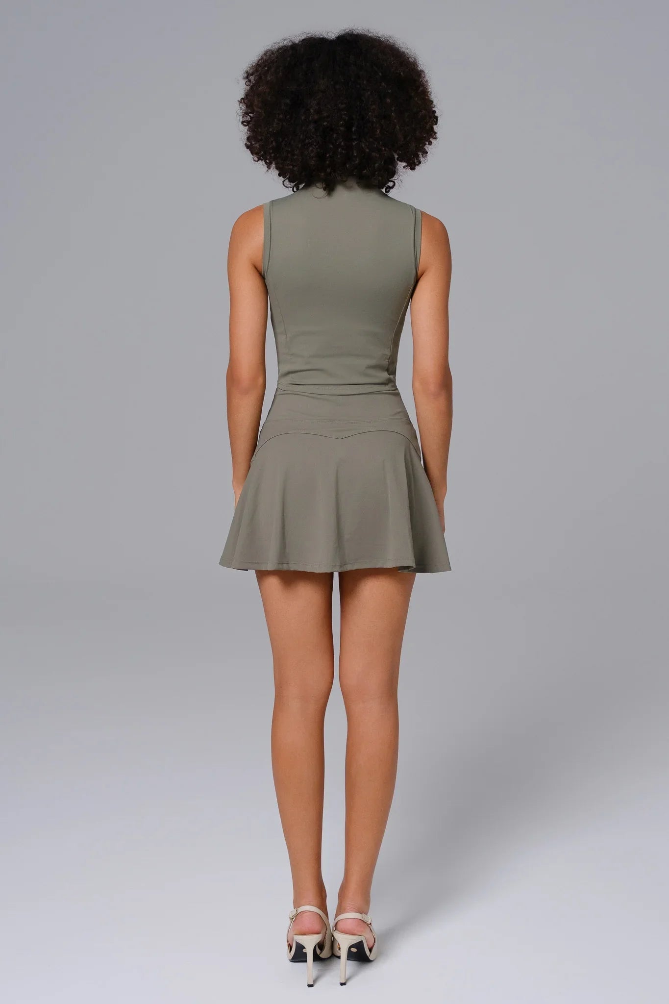 Colleen Mini Skirt - Ebony