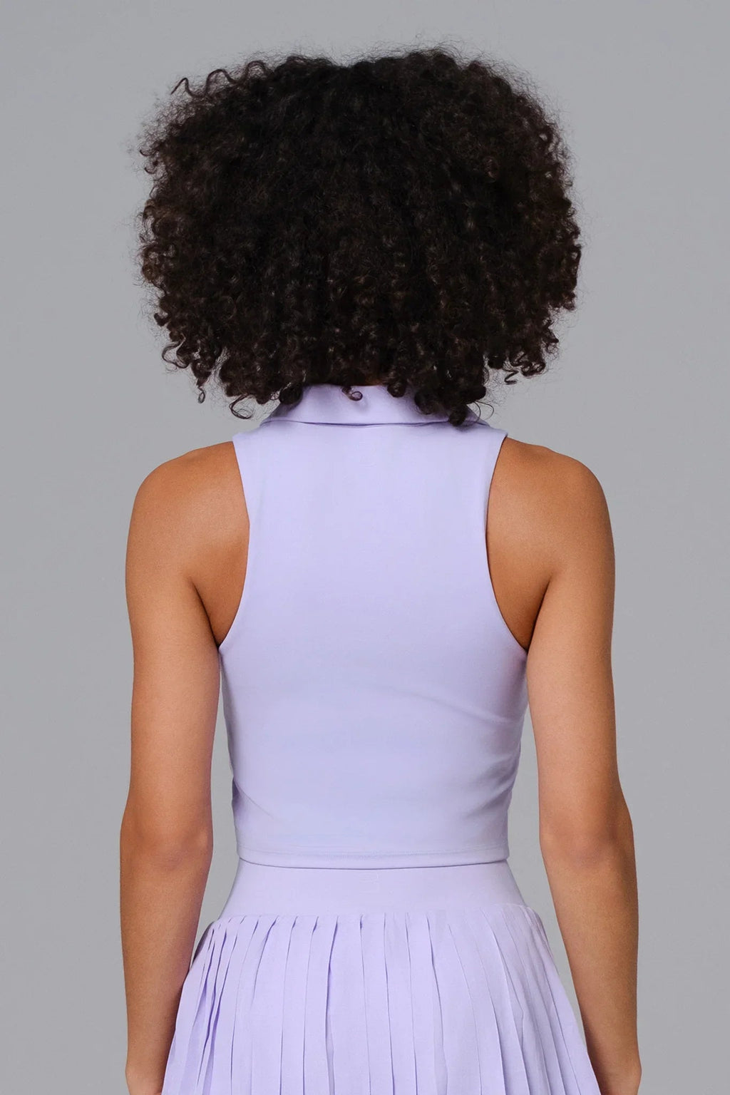Daphne Crop Top - Lavender
