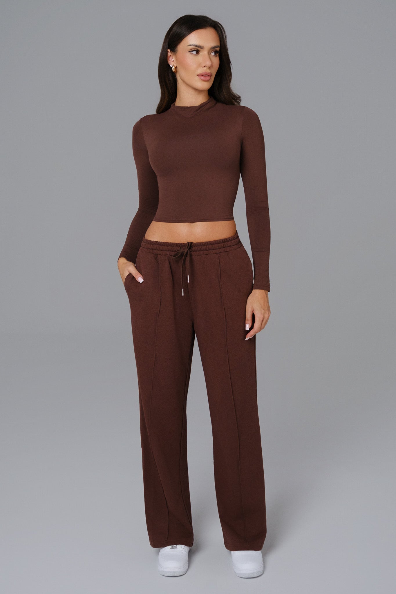 Conjunto Ellie - Marrom