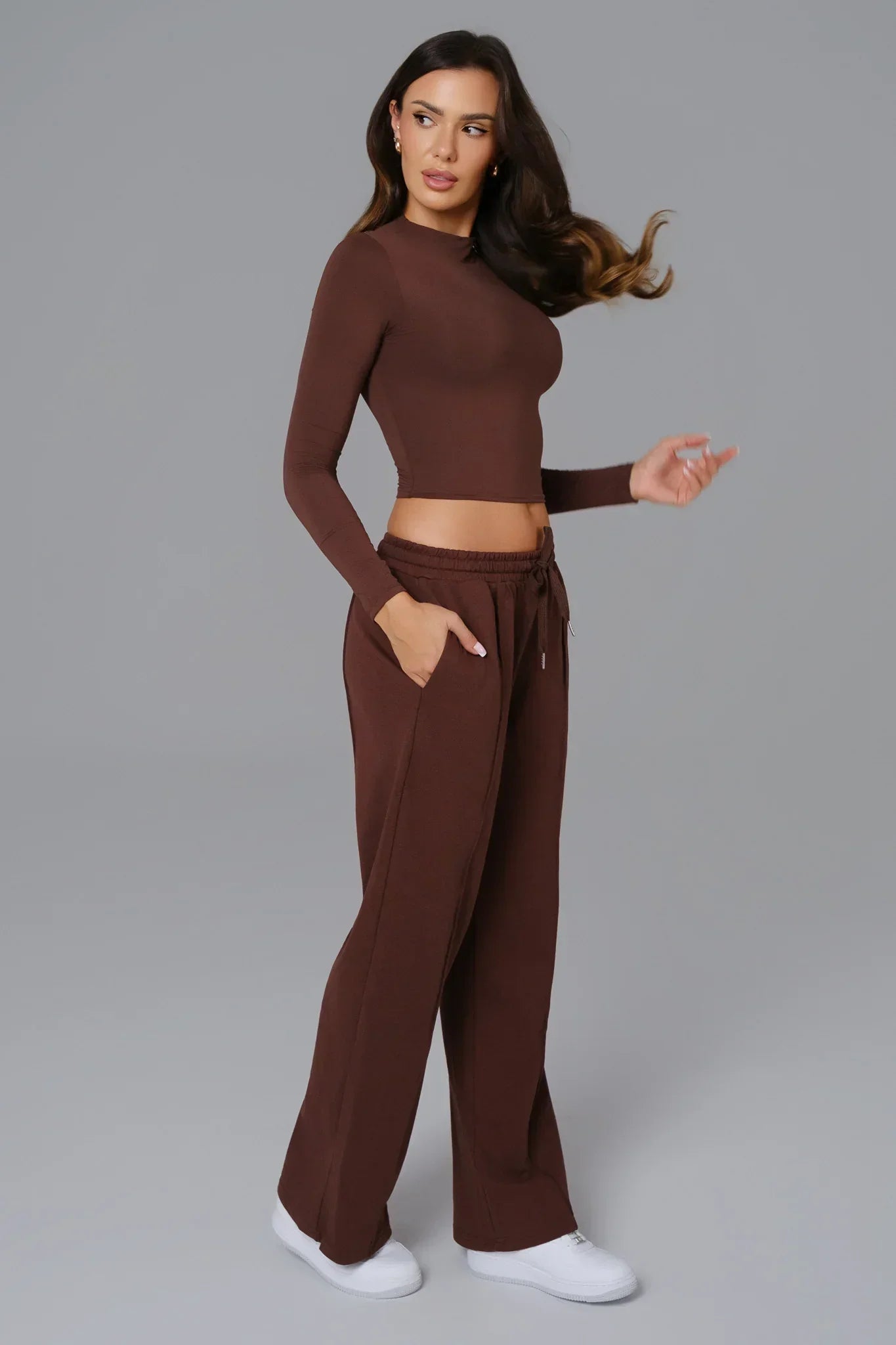 Conjunto Ellie - Marrom