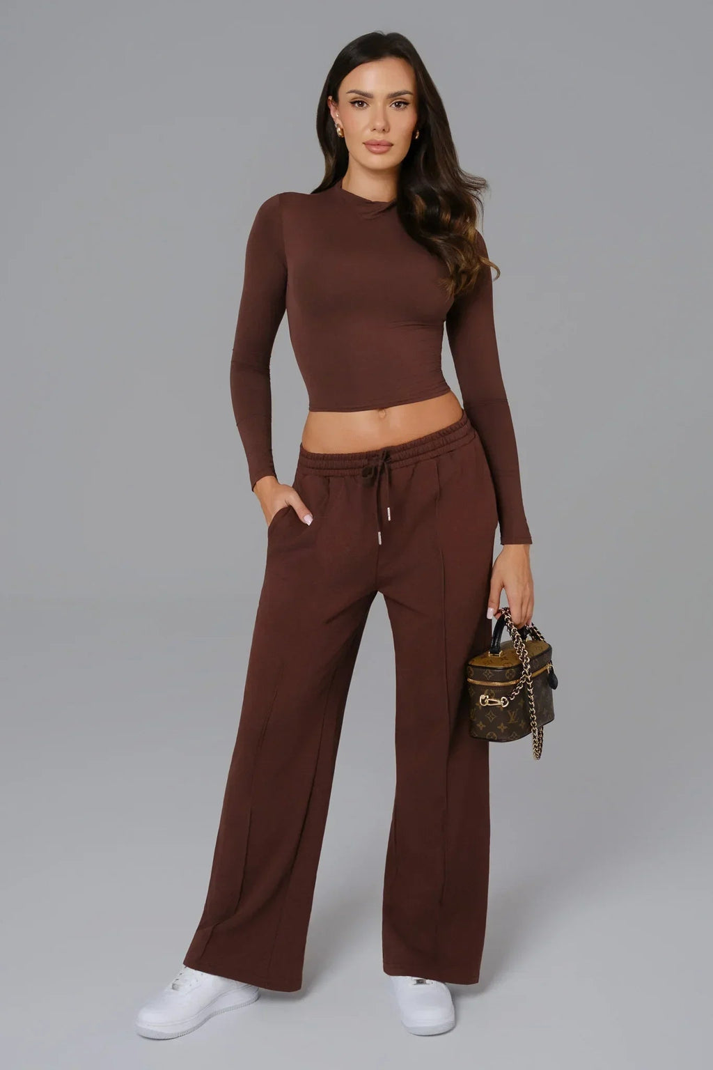 Conjunto Ellie - Marrom