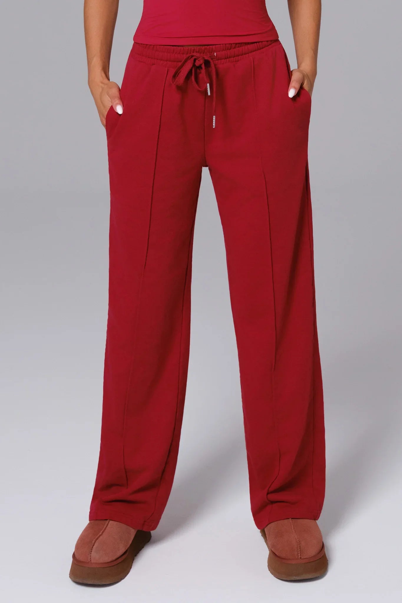 Ellie Sweatpants - Maroon