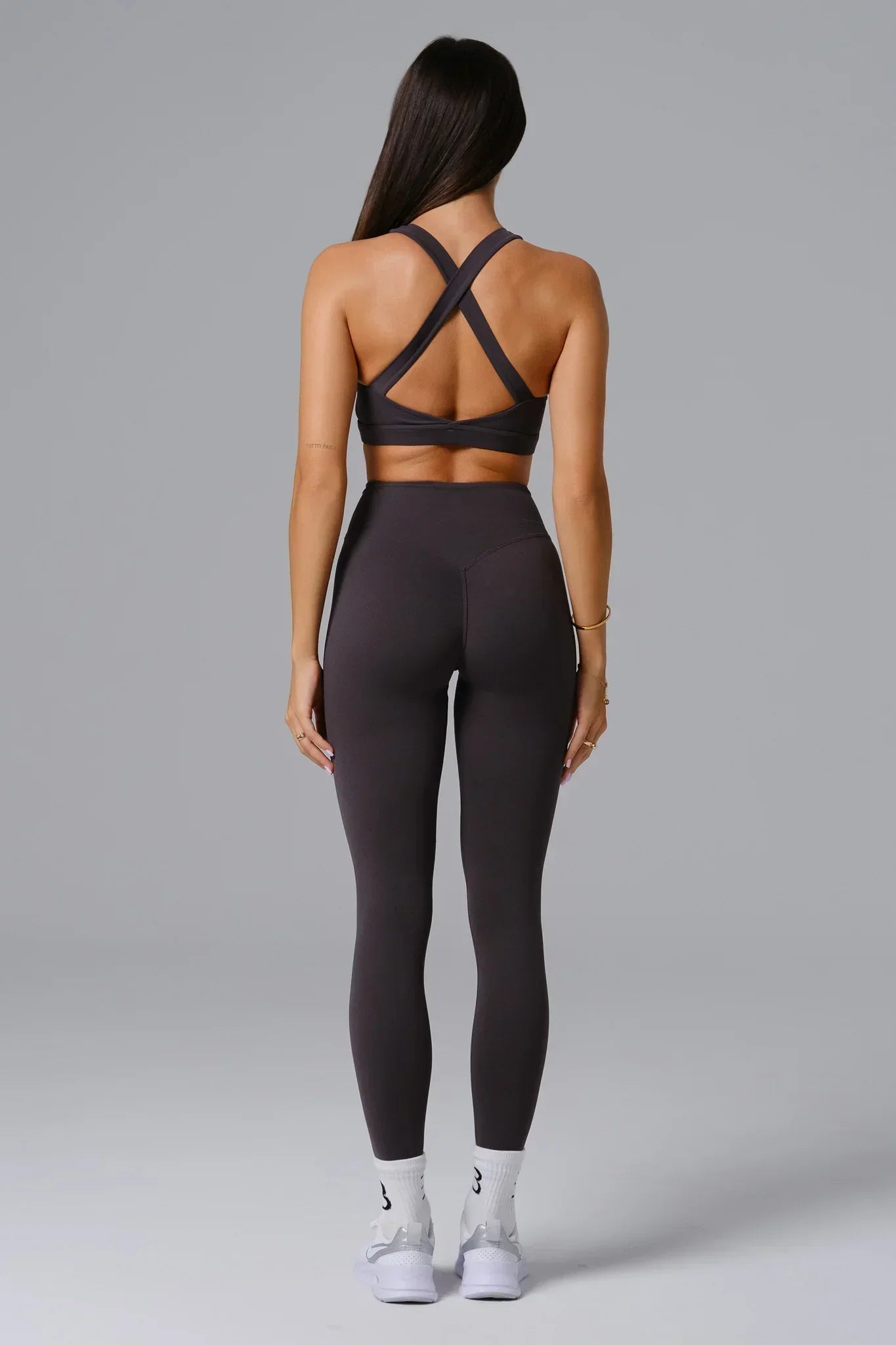Conjunto Flex Leggings - Carvão