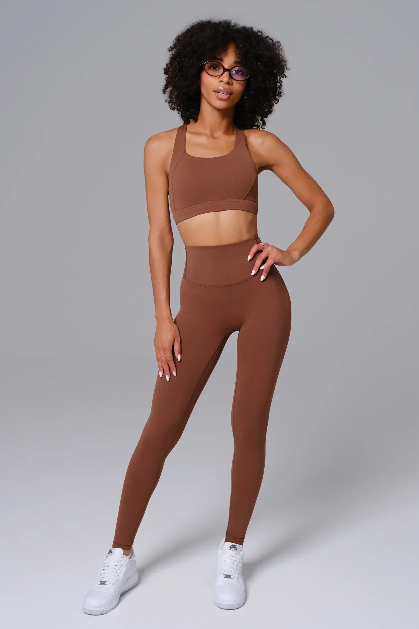 Flex Leggings - Cocoa