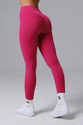Flex Leggings - Cranberry