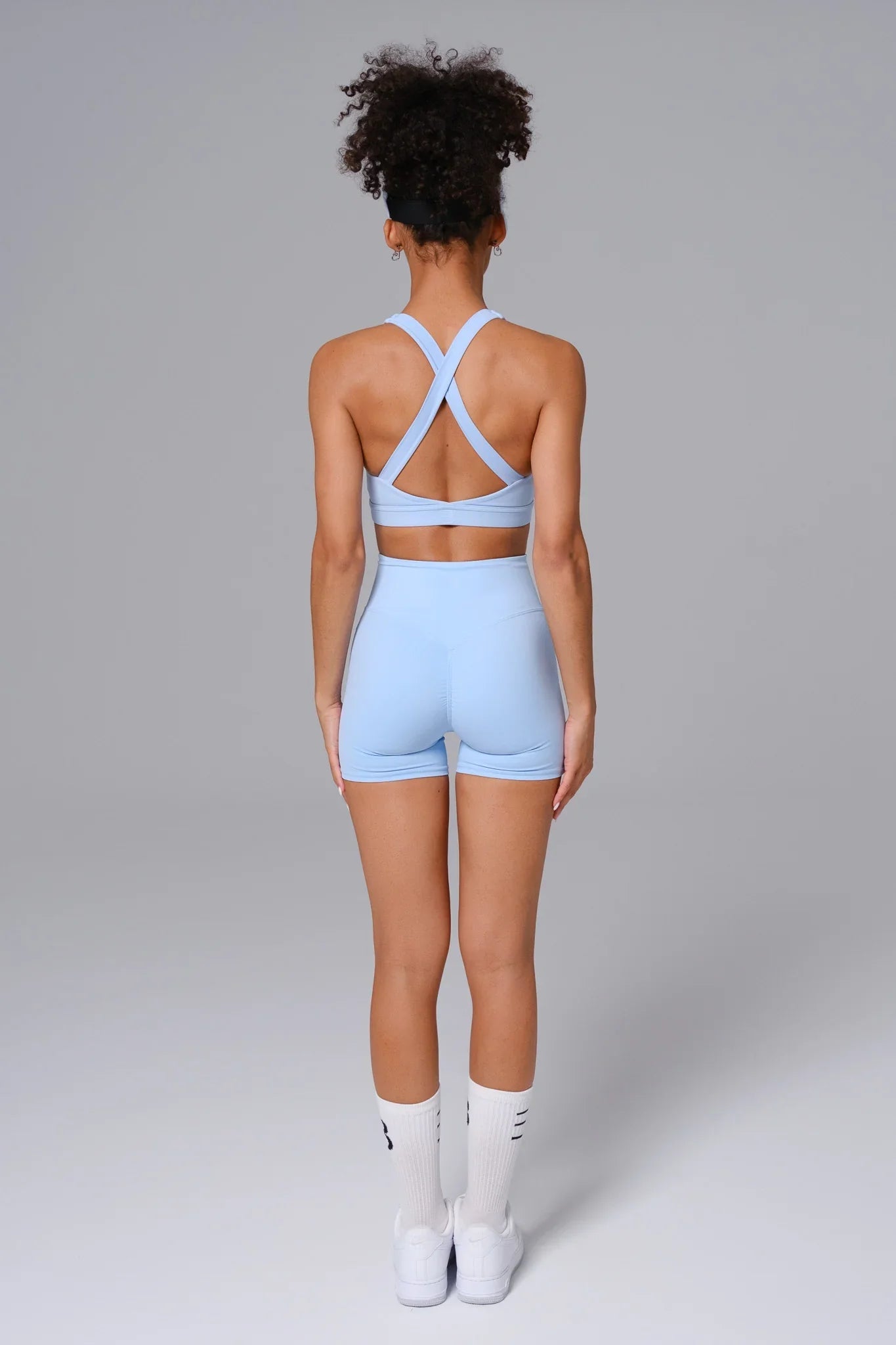 Conjunto Flex Shorts - Azul Gelo