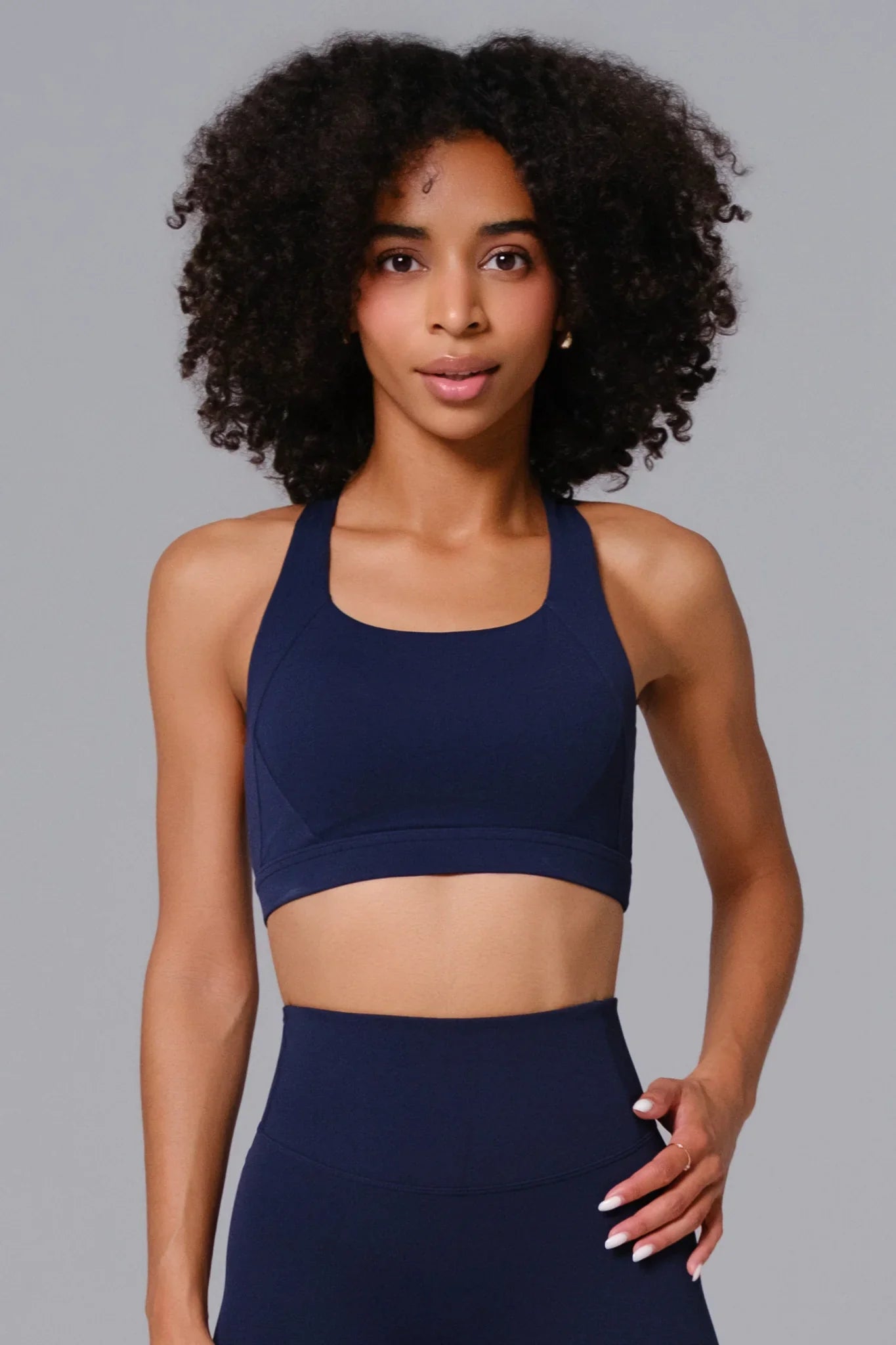 Flex Sports Bra - Navy