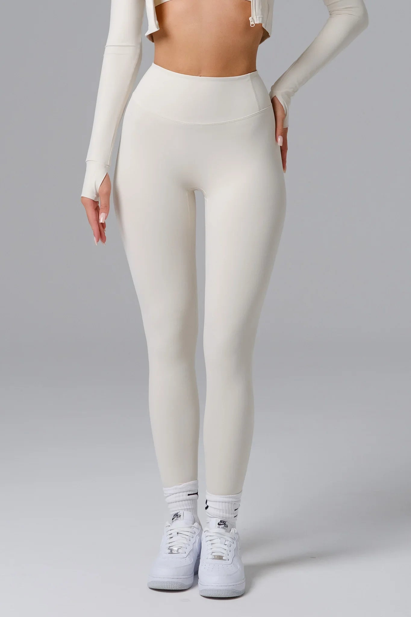 Conjunto Flex Leggings - Off White