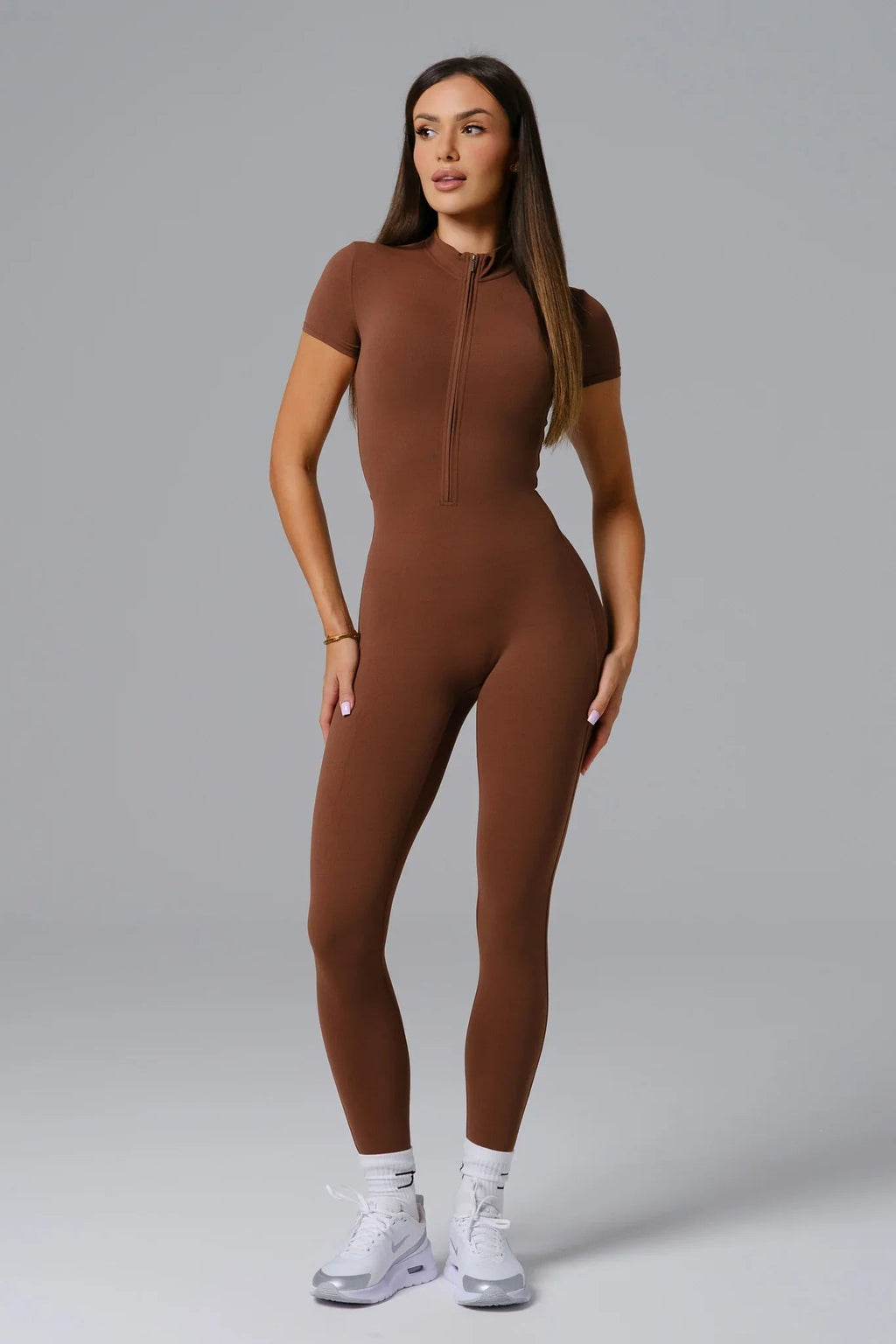 Hailey Jumpsuit - Cocoa