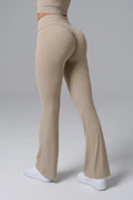 Haven Flare Leggings - Almond Tan
