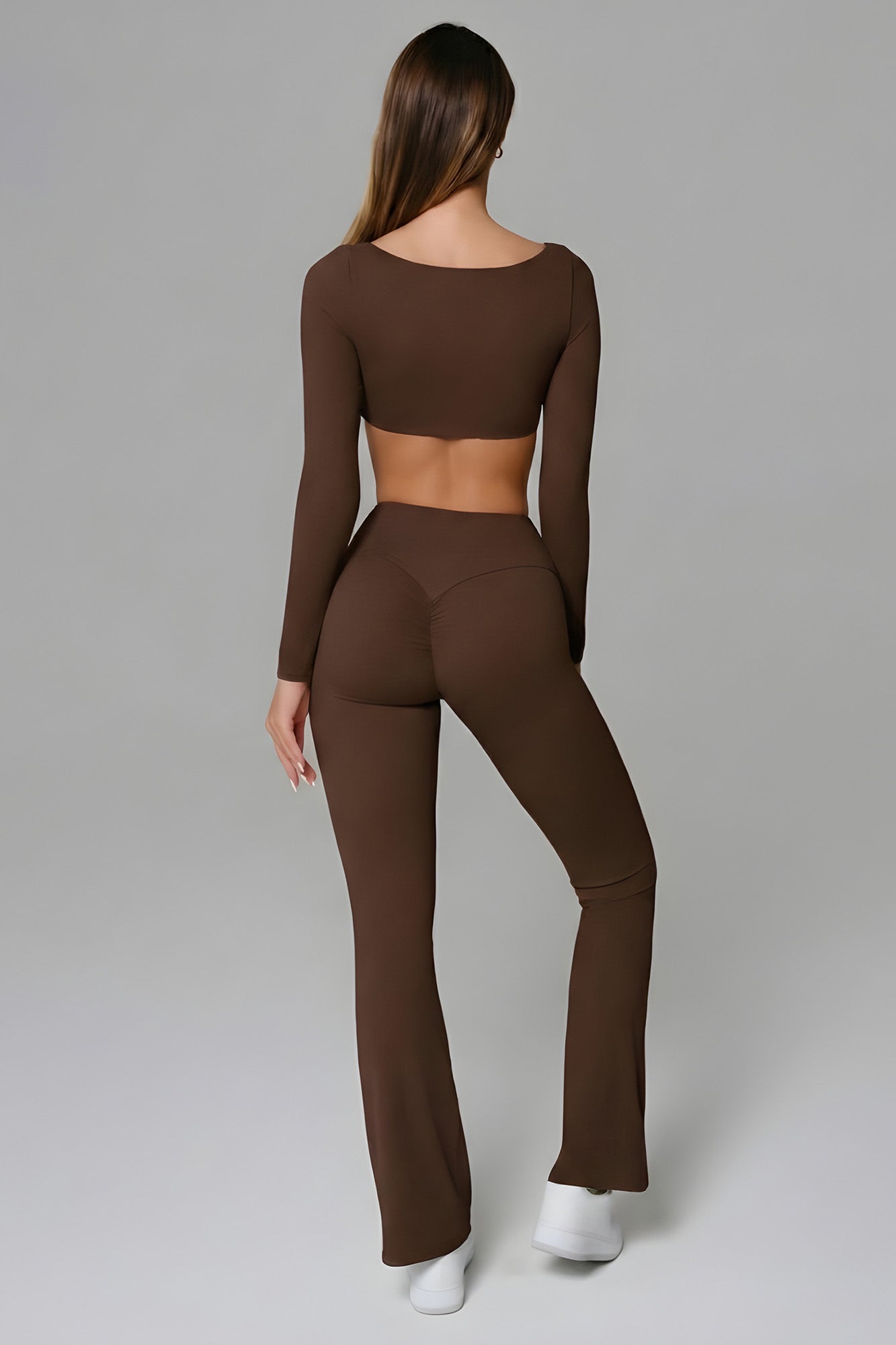 Conjunto Haven Manga Longa - Cacau