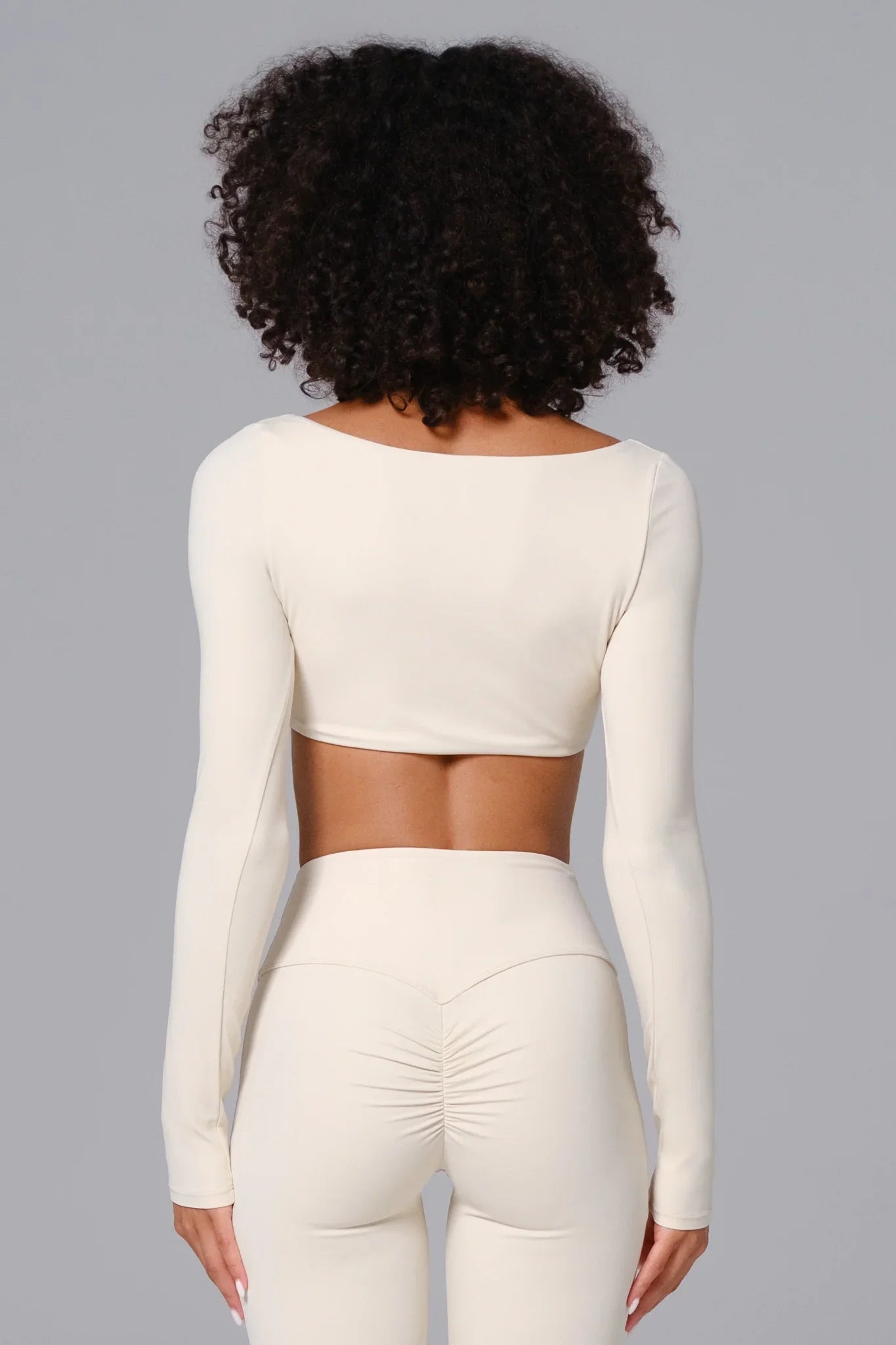 Conjunto Haven Manga Longa - Off White