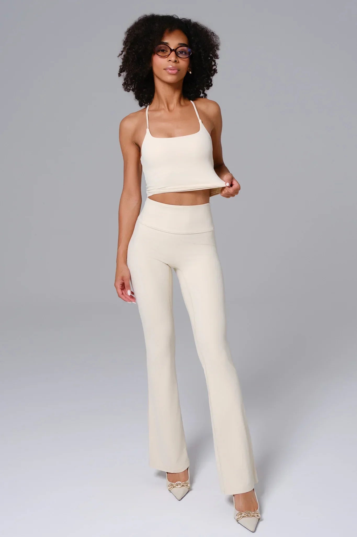 Conjunto Haven Manga Curta - Off White